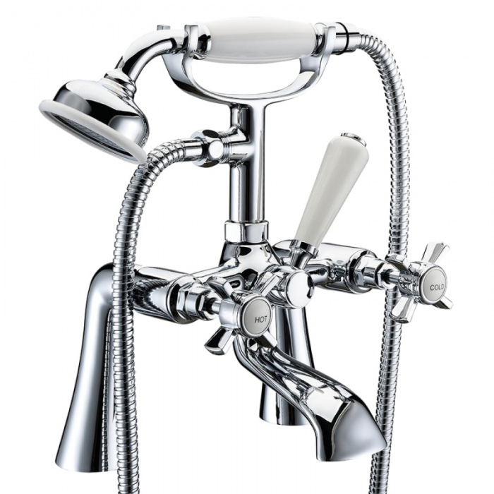 Wisley Traditional Bath Shower Mixer Tap